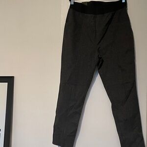 NWT Banana Republic Factory Charcoal Leggings w/ Elastic Waistband & Pockets